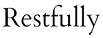 Restfully logo